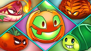 PvZ 2  PYRE VINE vs JACK OLANTERN vs ULTOMATO vs INFERNO vs ZOYBEAN POD  Who Will Win [upl. by Lynnelle]