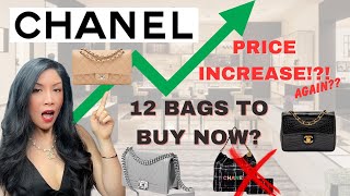 CHANEL PRICE INCREASE 2024 TOP 12 BAGS TO BUY NOW [upl. by Leak]