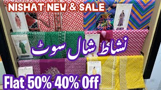 Nishat Sale Flat 50 40 Off  Nishat Winter Collection 2024 [upl. by Ynehteb825]