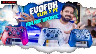 Amkette EvoFox Elite X PC Major Update  Best Wireless Gamepad for PC Under 1500 in 2023 India [upl. by Yaf]