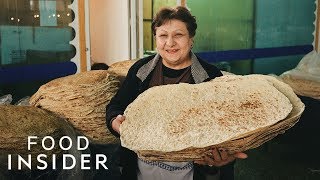 How Lavash Bread Is Made In Armenia [upl. by Blessington]