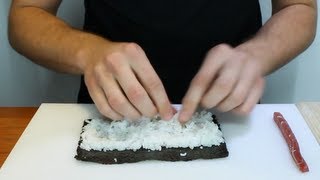 How To Roll Sushi Rolls  How To Make Sushi Rolls [upl. by Ecinahs]