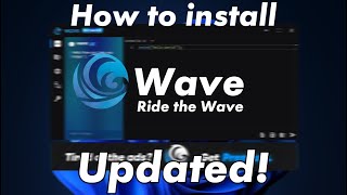 How to install and setup quotWave Exploitquot on Roblox PC FREE VERSION READ DESC [upl. by Magner]