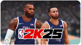 HOW TO PLAY WITH THE 2024 TEAM USA ROSTER IN 2K24  NBA 2K24 PS5 amp XBOX SERIES XS [upl. by Nylde]