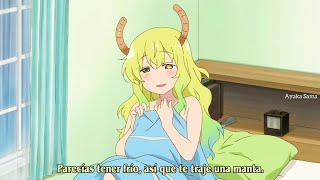 el punto débil de Lucoa  Lucoa momentos divertidos  Kobayashi maid Dragon S Episode 06 [upl. by Viguerie]