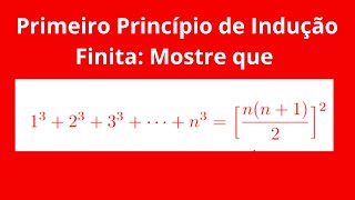 exercício resolvido de indução matemática indução finita [upl. by Colson]