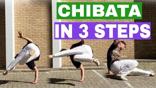 How to LEARN CHIBATA in 3 steps  Capoeira Kick Tutorial [upl. by Hilly559]