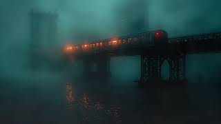 Night Crossing  Meditative Dark Ambient Journey  Relaxing Post Apocalyptic Ambient Music [upl. by Narahs686]