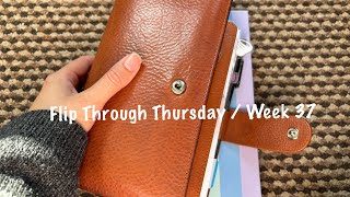 Flip Through Thursday  Week 37  September 2024  Pink Planner Girl [upl. by Bekelja]