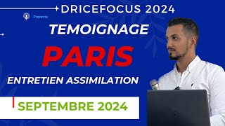 Questions entretien assimilation nationalité française naturalisation française par décret [upl. by Terrab]