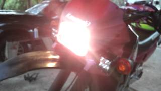 KLR 650 relay lights [upl. by Miller888]