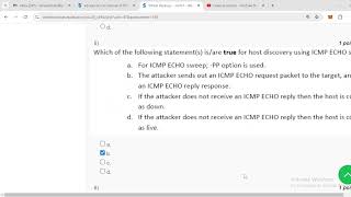 Ethical Hackingweek 4 Nptel Assignment solutions 2024 [upl. by Shippee601]