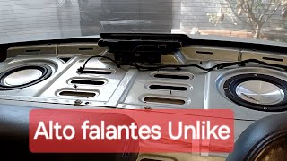 Alto Falantes Unlike 6p Batendo muito no Porta malas do Vectra Elite [upl. by Nylessoj]