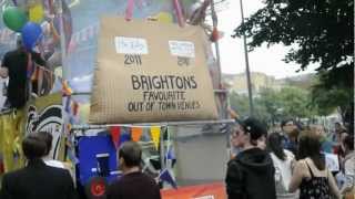 Brighton Gay Pride Parade 2012  part 2 [upl. by Lyreb516]