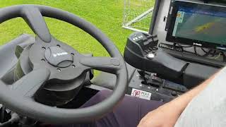 Ransomes MP655 8messige kooimaaier maait met GPS [upl. by Baerl]