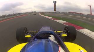 COTA  Formula Atlantic  Jimmy Simpson Onboard  Race 1 [upl. by Soren]