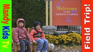 Preschool Field Trip at Morton Arboretum l Mandy Kids Tv [upl. by Salbu]