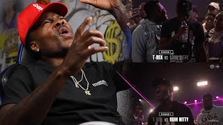 RUM NITTY VS T REX BARRING Each other TilDeath😳🤯 URLTVDRAKE 🔥 RAP BATTLE  REACTIONS [upl. by Elisee]