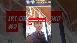 MENUJU PERON LRT CAWANG CIKOKO shortvideo LRT travel [upl. by Neleb]