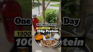 One Meal A Day 100 grams of Protein  1300 calories [upl. by Lleumas227]