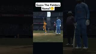 Guess The Fielders Name😳🤔 realcricket24 realcricketgaming cricketlover gamingloverslivecricket [upl. by Mutz689]