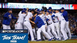 Los Angeles Dodgers 2017 Season Highlights [upl. by Aivalf836]