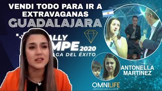 ANTONELLA MARTÍNEZ SABIA QUE IR A EXTRAVAGANAS OMNILIFE GUADALAJARA CAMBIARIA MI VIDA [upl. by Floris]