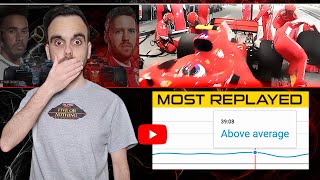 UNLUCKY MOMENT in Silver vs Red F1 2018  Sebastian Vettel vs Lewis Hamilton Docu [upl. by Perry]