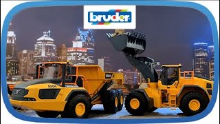 Volvo L260 H 02458 BRUDER Toys Volvo Wheel Loader [upl. by Chaffee]