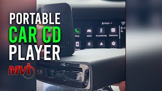 Portable CD Player Smart Device for Car through Factory USB CarPlay Port [upl. by Wieren172]