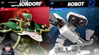 Abadango ROB vs mint Ganondorf  SmashMate  Bo3  Set 2  19 Mar 24 [upl. by Ennayar]