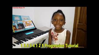 1 5 6 3 4 1 2 5  Piano Progression Tutorials [upl. by Zack]