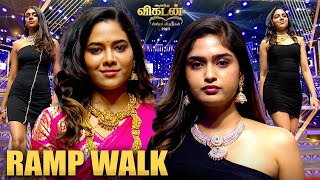 Ananda Vikatan Cinema Awards 2024 Lalitha Jewellerys Ramp Walk  Gold amp Diamond [upl. by Herold]