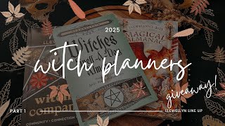 Witchcraft planners for 2025 part 1 You can win one Llewellyn planners Vlogtober day 3 [upl. by Valentia]