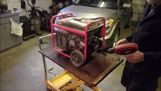 Homelite 3000 Watt Generator Repair [upl. by Terrel783]