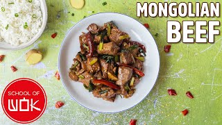 Quick and Easy Mongolian Beef Recipe [upl. by Cleopatre475]