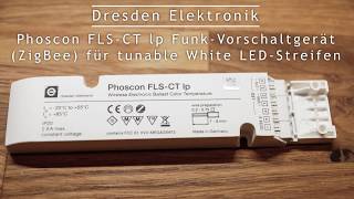 Dresden Elektronik ZigBee Funkvorschaltgerät  LED Streifen smart ansteuern auch über Philips Hue [upl. by Crispen]