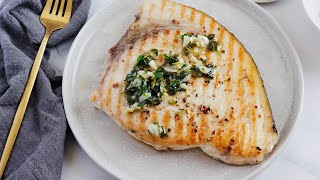 Simple Grilled Swordfish Recipe [upl. by Notnirt5]