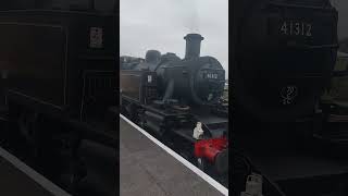 Didcot Railway Centre 20th September 2024 With BR Ivatt Tank 41312 Arriving Back At Didcot Station 👍 [upl. by Jacy]