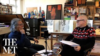 A Conversation with Dia alAzzawi–On Calligraphy as Inspiration 1960s Iraq and the US Invasion [upl. by Nirac]