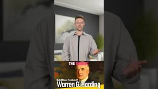 Warren G Harding United States Presidents 29 history youtubeshorts news facts usa [upl. by Ahsiuq]