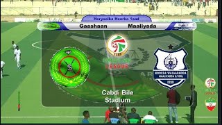 TOOS FINAL Gaashaan Vs Maaliyada Horyaalka Kooxaha Heerka 1aad ee Gobolka Sool [upl. by Nerhtak943]