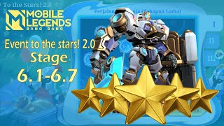 Event to the Stars 20  stage 6167  Mobile Legend BangBang [upl. by Euqirat930]