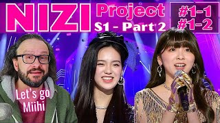 NIZI PROJECT part 2 11 12 reaction  NiziU in the making [upl. by Roswell776]