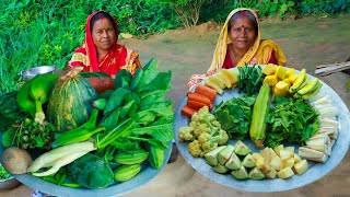 Bengali Niramish Labra Recipe  Mixed Vegetable Recipe [upl. by Yesnik]