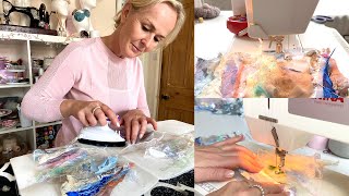 FREE MOTION EMBROIDERY AND APPLIQUE  Free Motion Tutorial  Didsbury Art Studio [upl. by Annerol]