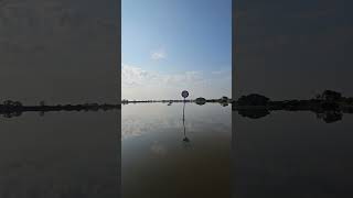 Flooding in Lower Silesia Walking through the flood waters of the Odra river [upl. by Chemaram166]