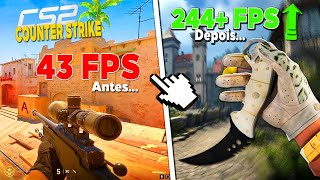 COMO RODAR e AUMENTA O FPS e OTIMIZAR o CS2 🛠️ CFG AVANÇADA para OTIMIZAR o FPS [upl. by Morrison]