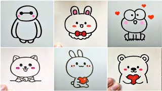 How to draw cute stickers [upl. by Mcnair177]