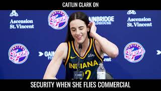 Caitlin Clark Needs Security caitlinclark indianafever wnba [upl. by Tayler365]